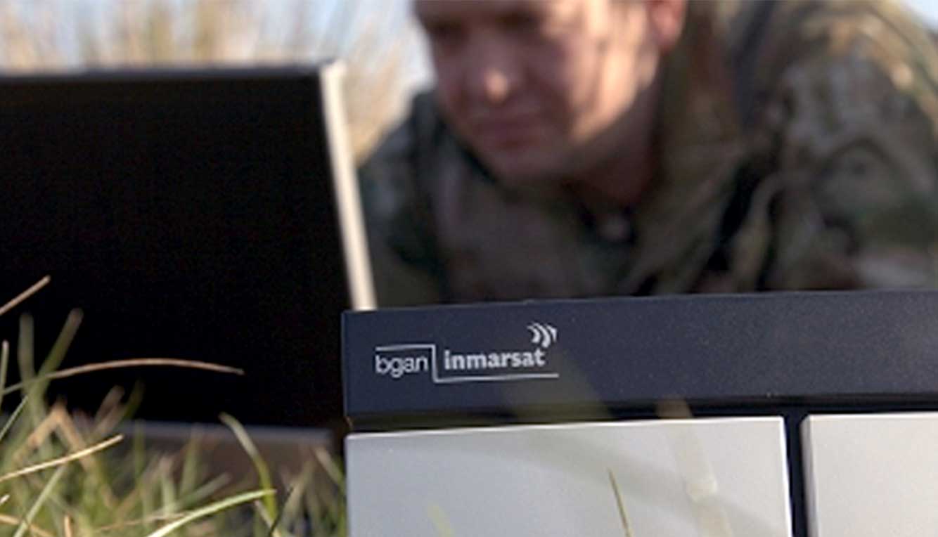 Inmarsat BGAN supplied by Spectra Group